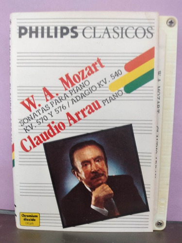 Cassette Claudio Arrau W. A. Mozart