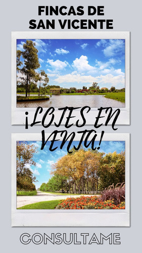 Oportunida Terreno Fincas De La Laguna, S. Vicente