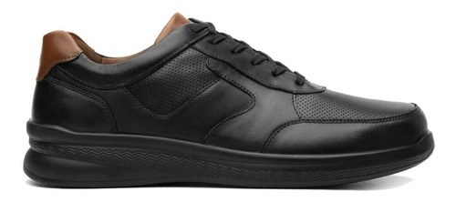 Zapato Tipo Oxford Casual Caballero Flexi Negro - 408204