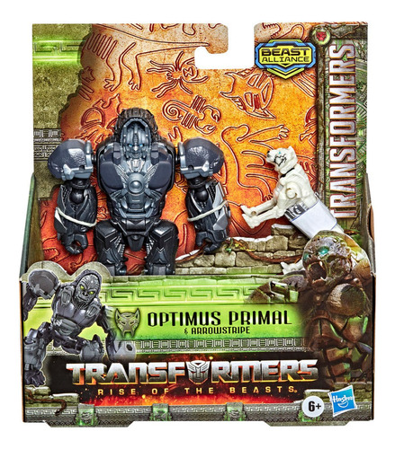 Transformers Rise Of The Beasts:optimus Primal Y Arrowstripe