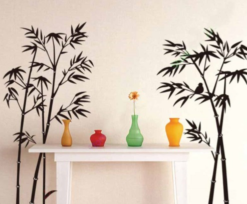 Adhesivo Decorativo Black Bird Stickers Pared