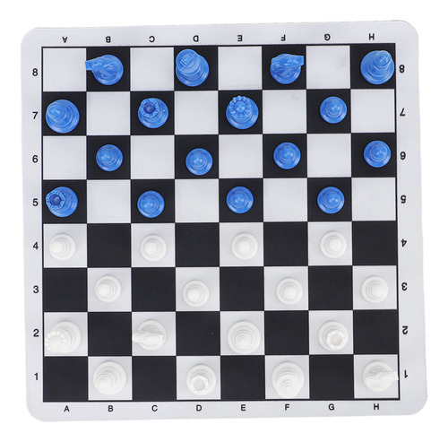 Chessmen Con Piezas De Ajedrez De Plástico King De 1.89 PuLG