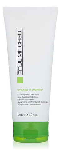 Crema Para Alisar El Cabello Paul Mitchell Straight Works 20