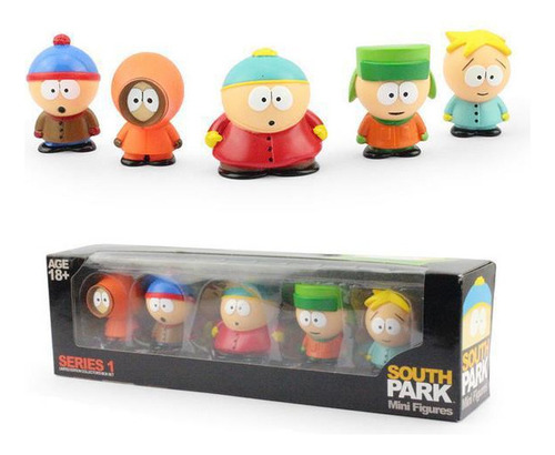 Adornos De Muñecas Para El Coche De South Park 5 Piezas