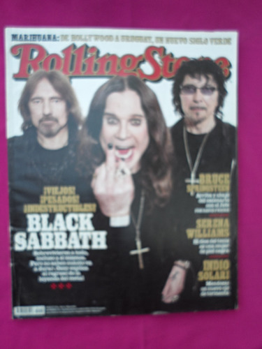 Revista Rolling Stone N° 186 Ozzy Osbourne - Black Sabbath