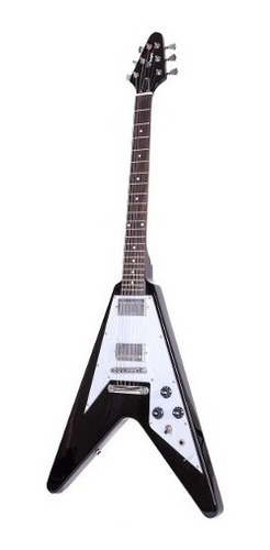 Guitarra Eléctrica Flying V Negra Parquer Fv100bk