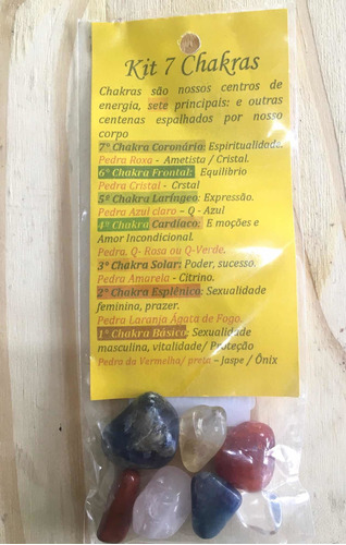 Pedra Dos Chakras + Brinde