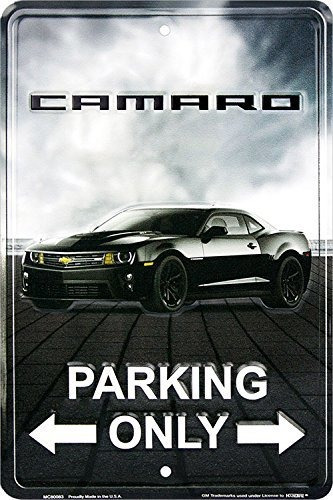 Camaro, Sólo Estacionamiento 8 X 12 Metal Señal De Aparcamie