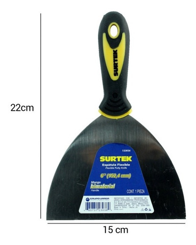 Espátula Flexible Surtek 123036 152mm - 6puLG 29906680