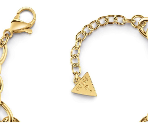 Imagen 2 de 5 de Pulsera Para Mujer Guess Celebration Color Dorado