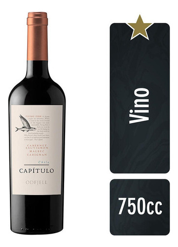 Vino Odfjell Capitulo Blend 1 Unidad 750cc