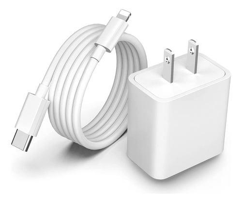 Cargador 20w+cable 2m Usb-c Para iPhone 14/13/12/11/x/8/iPad