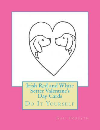 Libro Irish Red And White Setter Valentine's Day Cards - ...