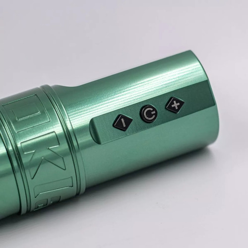 Máquina Para Tatuagem Tattoo Dk Lab Pen Alkaid Cor Emerald - 4.0mm