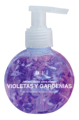 Acf Jabon Liquido Para Manos Petals Violetas Y Gardenias