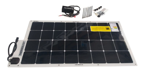 Painel Solar Thermo King 95w 24v Completo Com Controlador 