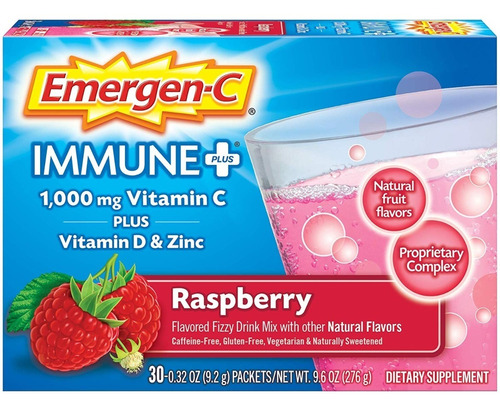 Emergen-c Inmune + Vitamina C Soporte Inmune Antioxidante 