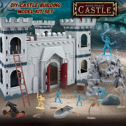 Mostop Figuras Caballero Castillo Medieval Juguete Ews
