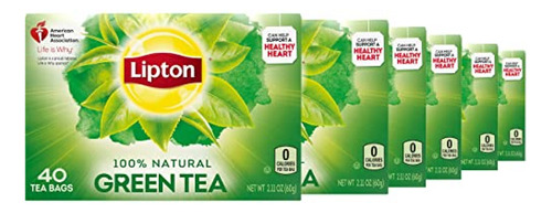 Té Lipton Verde Hecho De Hojas De Té Verde 100% Natural.