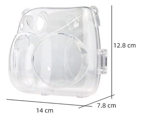 Funda Transparente Instax Mini 7+ Funda Protectora Cámara