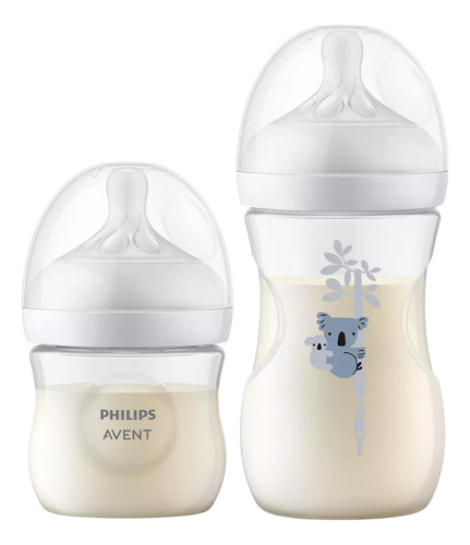 Kit Mamadeira Avent Petala 125ml / 260ml 1m+ 3.0 Coala