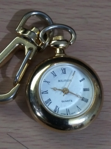 Reloj Llavero Pequeño De 3cmde Diámetro Solicitude