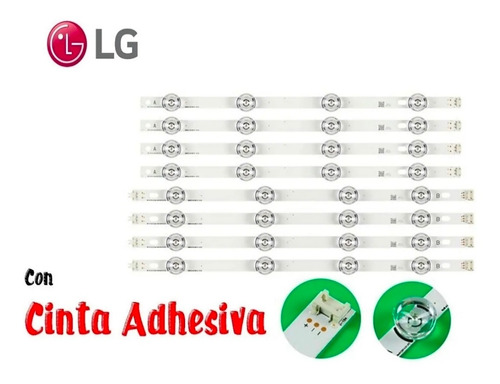 Tiras Leds 42lb580t LG Originales