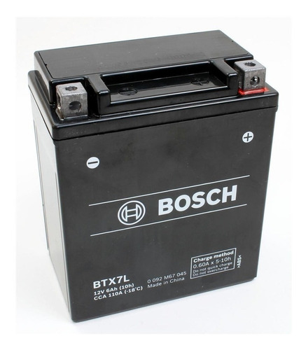 Bateria Bosch Btx7l Honda Tornado Falcon 400 