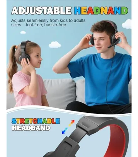 Nubwo U3 Gaming Headset With Microphone, Safe