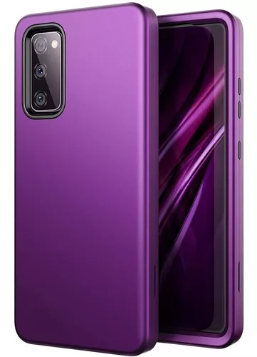 Samsung Funda de silicona para Galaxy S20 FE 5G, violeta (versión de EE.  UU.)