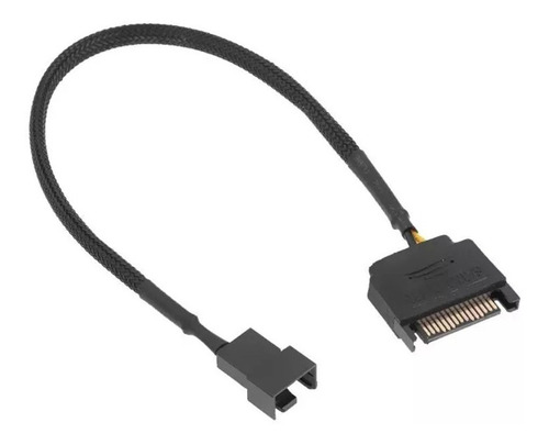 Cable Adaptador De Cooler 3-4 Pines A Enchufe Sata