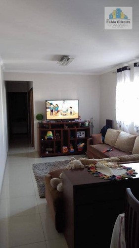 Cobertura Tipo Sem Condomínio Com Acesso Interno Com 2 Dormitórios À Venda, 63 M² Por R$ 450.000 - Vila Humaitá - Santo André/sp - Co0161