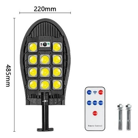 Foco Led Exterior Con Sensor Movimiento Focos Solar 600w