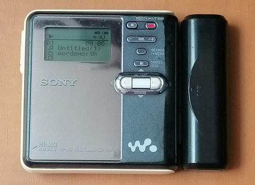 Minidisc Sony Mz-rh910 (falta Pila Y Tapa)21 Minidisc Sony 