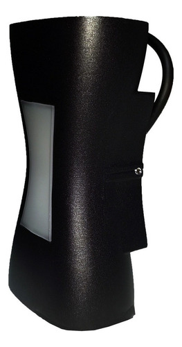 3 Pack Lampara De Pared 8w Reloj De Arena Exterior Interior Color Reloj De Arena Negro Luz Calida 3500k