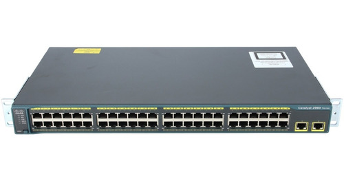 Switch Cisco Administrable Ws-c2960 48 Puertos 10/100