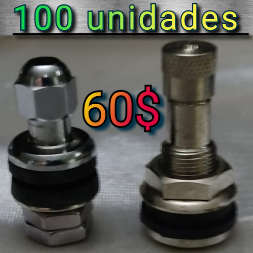 (mega Oferta) 100 Válvulas Cromadas De Lujo 60$