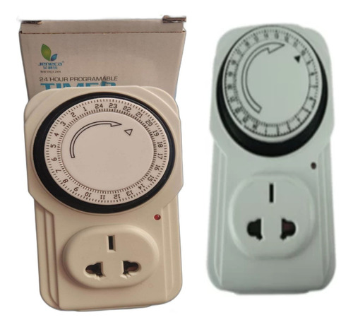 Timer Programable 24 Horas Jeneca 220v 60hz 2500w 15 Minutos