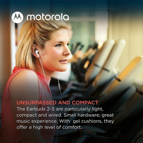 Audífonos Motorola Earbuds 2- S Mano Libres 3.5 Color Blanco