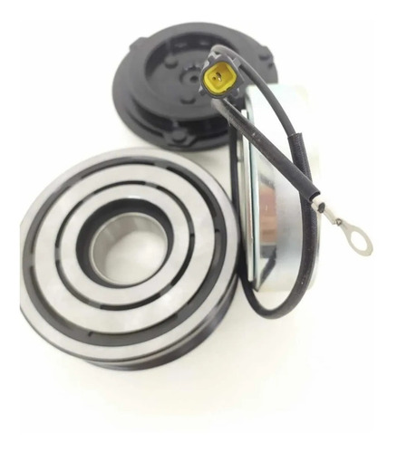 Kit Polia Bobina Platô Gol G4 Compressor Delphi Cs10045