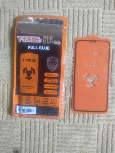 Vidrio Templado Full Cover 21d iPhone 7/8 Plus X Xs 11