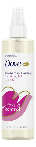 Dove Laca Para El Cabello Sin Aerosol Con Brillo Y Control .