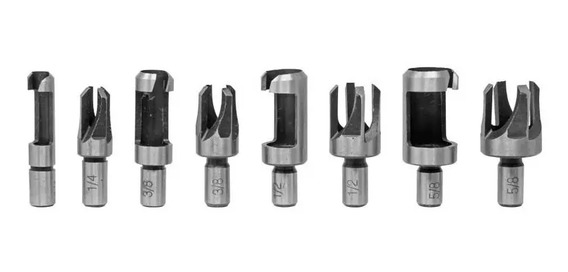 Brocas Clavacote Y Cortadores Madera Set 8 Pz Ate Pro | Meses sin intereses
