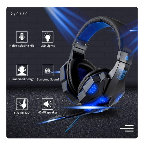 Audifonos Gamer Alambricos Gadieca