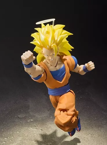 Boneco Colecionável Dragon Ball Z Son Goku Super Sayajin 3