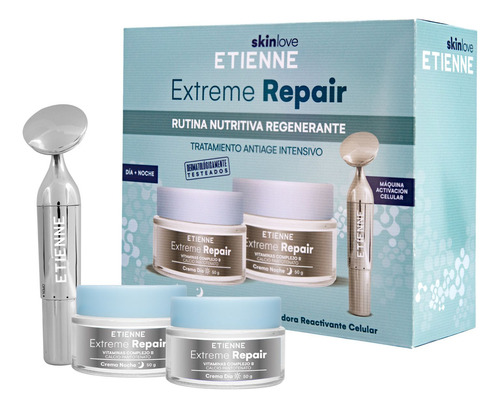 Set Rutina Nutritiva Regenerante Extreme Repair Etienne Skin