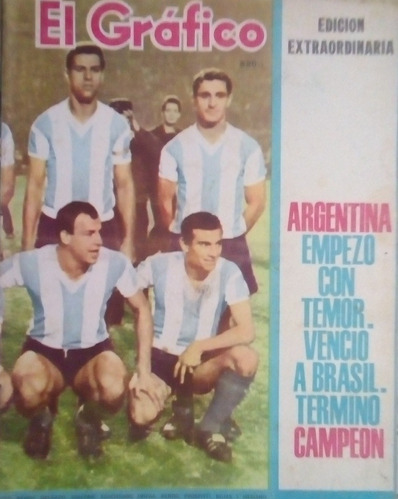 El Gráfico 2331 Argentina Campeón Copa De Las Naciones 64