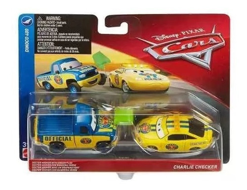 Cars Disney Dexter Hoover Y Charlie Checker Mattel 