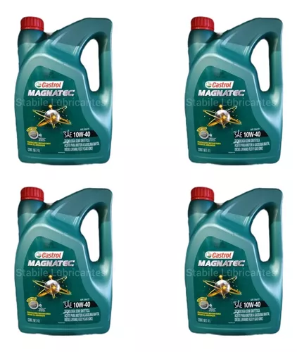 Aceite Castrol Magnatec 10w40 X 4 Litros - Caja 4 Bidones