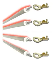 Comprar 4 Resistencias Horno Eléctrico+ 8 Terminales ( 4 X 52 Cm )